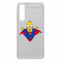 Чехол для Huawei P30 Simpson superman - PrintSalon