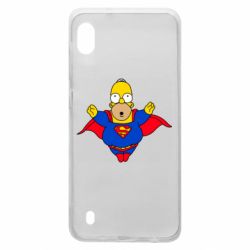Чехол для Samsung A10 Simpson superman - PrintSalon