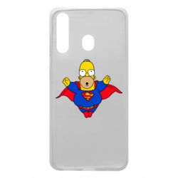 Чехол для Samsung A60 Simpson superman - PrintSalon