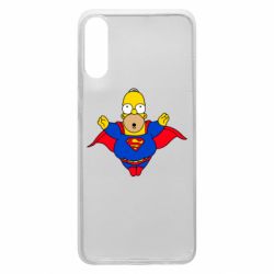Чехол для Samsung A70 Simpson superman - PrintSalon