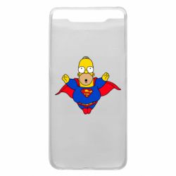 Чехол для Samsung A80 Simpson superman - PrintSalon