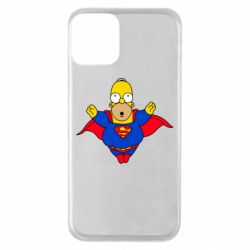 Чехол для iPhone 11 Simpson superman - PrintSalon