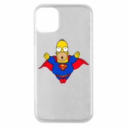 Чехол для iPhone 11 Pro Simpson superman - PrintSalon