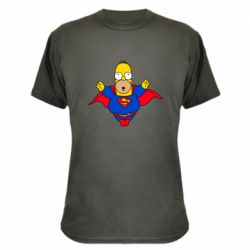 Камуфляжная футболка Simpson superman - PrintSalon