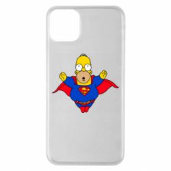 Чехол для iPhone 11 Pro Max Simpson superman - PrintSalon