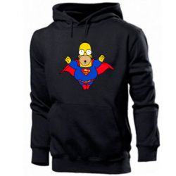 Мужское худи Simpson superman - PrintSalon