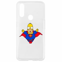 Чехол для Oppo A31 Simpson superman - PrintSalon