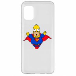 Чехол для Samsung A31 Simpson superman - PrintSalon