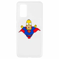 Чехол для Samsung A32 4G Simpson superman - PrintSalon