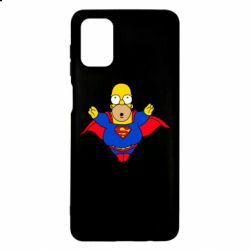 Чехол для Samsung M51 Simpson superman - PrintSalon