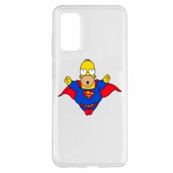 Чехол для Samsung S20 Simpson superman - PrintSalon
