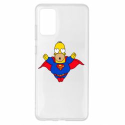 Чехол для Samsung S20+ Simpson superman - PrintSalon