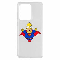 Чехол для Samsung S20 Ultra Simpson superman - PrintSalon