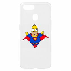 Чехол для Oppo A5s/A12 Simpson superman - PrintSalon