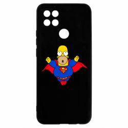 Чехол для Oppo A15s/A15 Simpson superman - PrintSalon