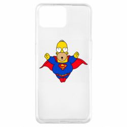 Чехол для Oppo A73 Simpson superman - PrintSalon