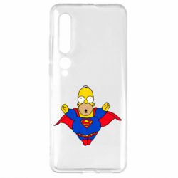 Чехол для Xiaomi Mi10/10 Pro Simpson superman - PrintSalon