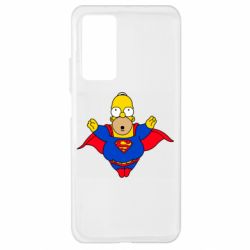 Чехол для Xiaomi Mi 10T/10T Pro Simpson superman - PrintSalon