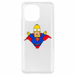 Чехол для Xiaomi Mi11 Simpson superman - PrintSalon