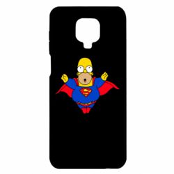 Чехол для Xiaomi Redmi Note 9S/9Pro/9Pro Max Simpson superman - PrintSalon