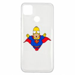Чехол для Xiaomi Redmi 9c Simpson superman - PrintSalon