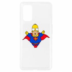 Чехол для Realme 7 Pro Simpson superman - PrintSalon