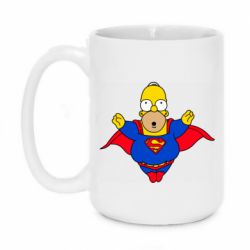 Чашка 420ml Simpson superman - PrintSalon