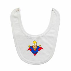 Слюнявчик  Simpson superman - PrintSalon