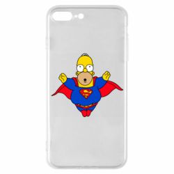 Чехол для iPhone 7 Plus Simpson superman - PrintSalon