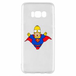 Чехол для Samsung S8 Simpson superman - PrintSalon