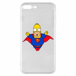 Чехол для iPhone 8 Plus Simpson superman - PrintSalon
