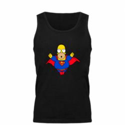 Мужская майка Simpson superman - PrintSalon