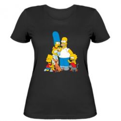Женская футболка Simpsons Family - PrintSalon