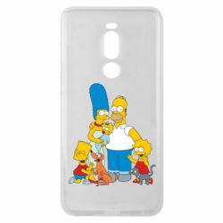 Чехол для Meizu Note 8 Simpsons Family - PrintSalon