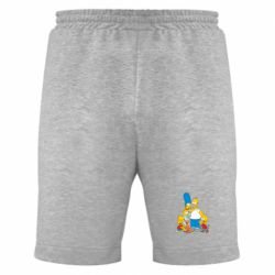 Мужские шорты Simpsons Family - PrintSalon