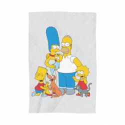 Полотенце с принтом Simpsons Family - PrintSalon