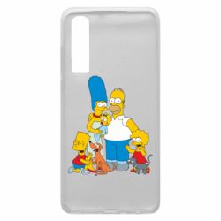 Чехол для Huawei P30 Simpsons Family - PrintSalon
