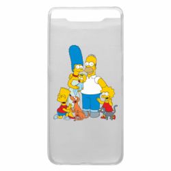 Чехол для Samsung A80 Simpsons Family - PrintSalon