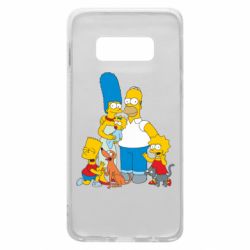 Чехол для Samsung S10e Simpsons Family - PrintSalon