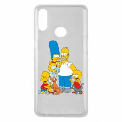 Чехол для Samsung A10s Simpsons Family