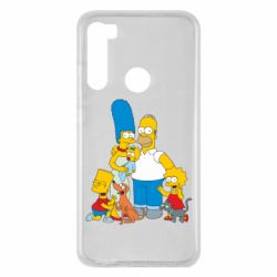 Чехол для Xiaomi Redmi Note 8 Simpsons Family - PrintSalon
