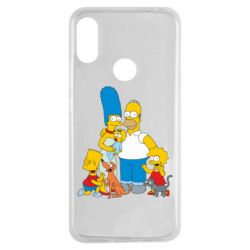 Чехол для Xiaomi Redmi Note 7 Simpsons Family - PrintSalon