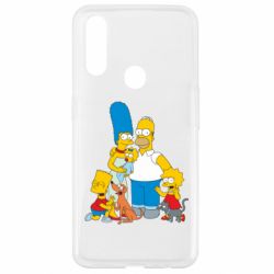 Чехол для Oppo A31 Simpsons Family - PrintSalon