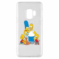 Чехол для Samsung S9 Simpsons Family - PrintSalon