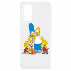 Чехол для Samsung A32 4G Simpsons Family - PrintSalon