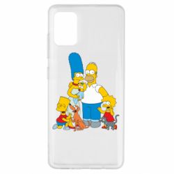 Чохол для Samsung A51 Simpsons, Family