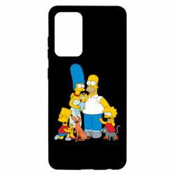 Чехол для Samsung A52 5G Simpsons Family - PrintSalon