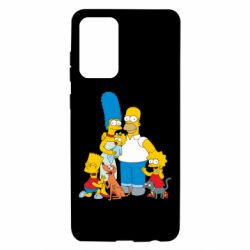 Чехол для Samsung A72 5G Simpsons Family - PrintSalon