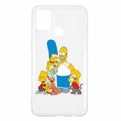Чехол для Samsung M31 Simpsons Family