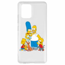 Чехол для Samsung S10 Lite Simpsons Family - PrintSalon